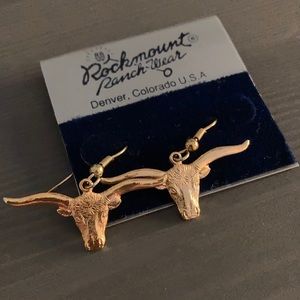 Hook ‘Em horns! Never worn Longhorn earrings!